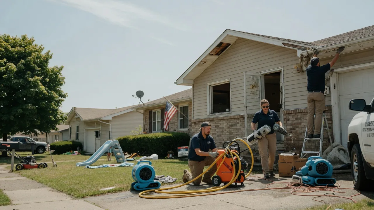 Water Damage Restoration in Casstown, OH near me